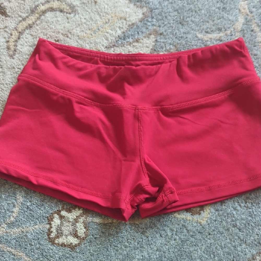 Women's Red Shorts
